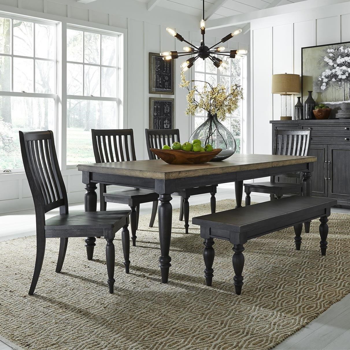 Black farmhouse dining discount chairs set of 6